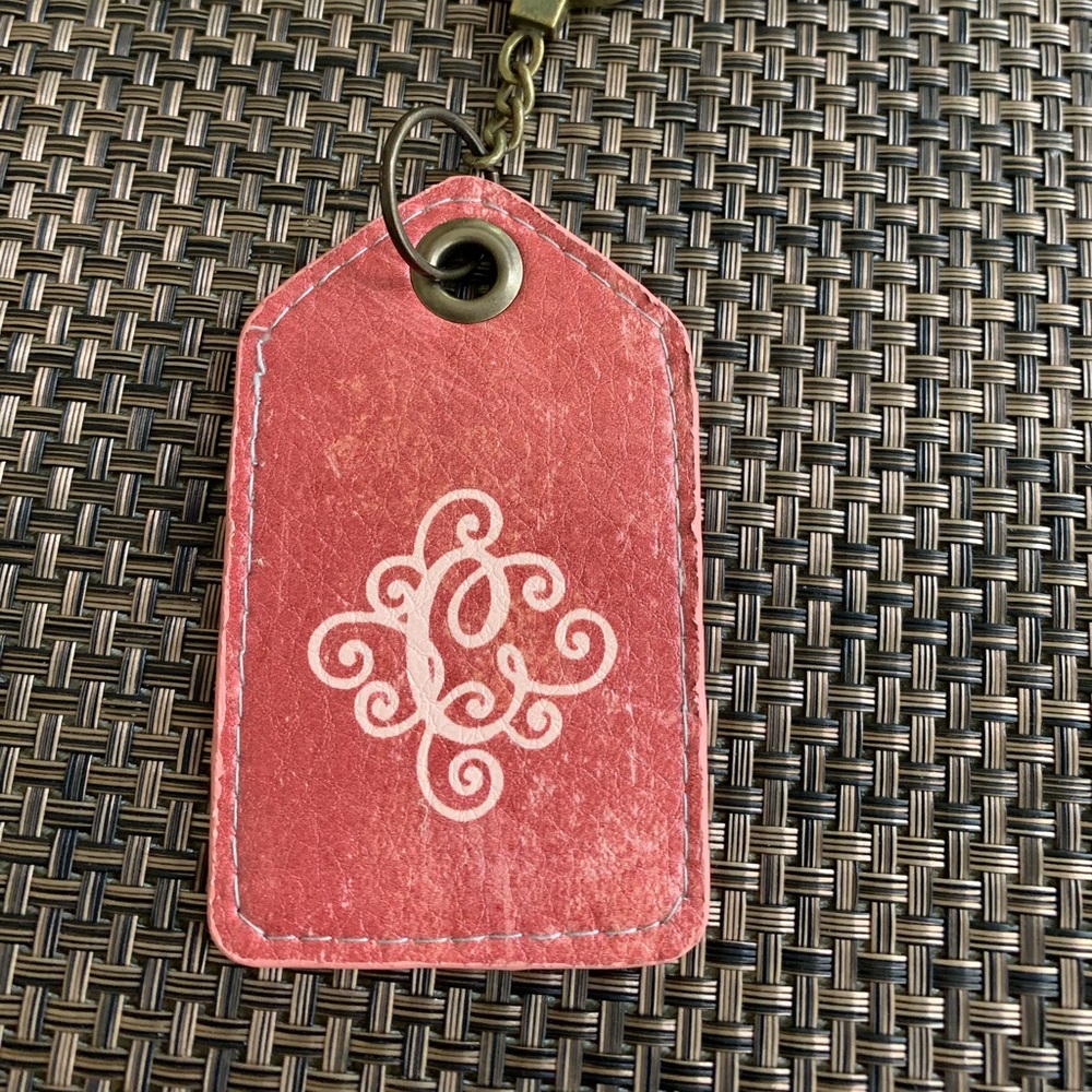 Leather Luggage Tag (New And Custom Made)